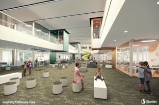 Frisco ISD elementary school 43 inside rendering